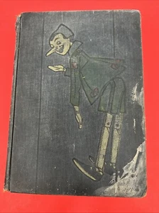 The Adventures Of Pinocchio 1920s Lrg Color Illustrations Poor Condition - Picture 1 of 10