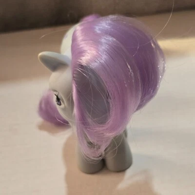 De colección My Little Pony G1 Blue Belle MLP Hasbro 1982 Pelo Púrpura Foto 1 de 4