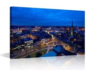 Canvas Wall Art Coventry Night Landscape Wall Pictures for Living Room Coventry - Picture 1 of 2