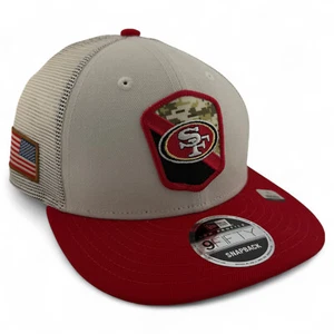 New Era San Francisco 49ers NFL Low Profile 9Fifty Snapback Adjustable Hat Cap - Bild 1 von 6