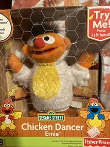 2003 Chicken Dancer Ernie Fisher Price Sesame Street New Dead Batteries - Picture 1 of 6