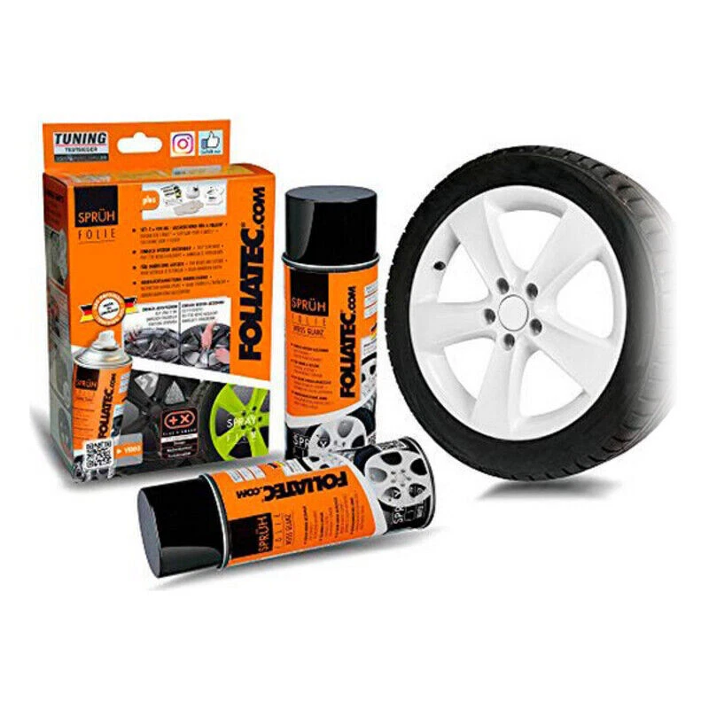 FOLIATEC Sprühfolie Glänzend 2x400ml - Weiß