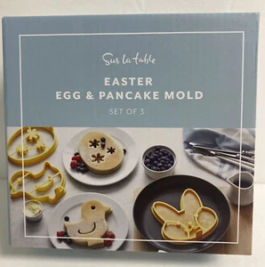 Breakfast Mold Rings for Eggs and Pancakes Set Of 3 Sur La Table - Picture 1 of 3