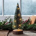 Lights4fun, Inc. 12? Pre Lit Battery Operated Led Mini Christmas Tree