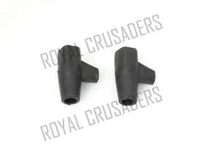 NEW LAMBRETTA BLACK RUBBER STAND FEET/SHOE GP/LI/SX/TV #VP342 - Foto 1 di 2
