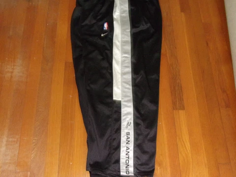 New Nike San Antonio Spurs Tear Away Basketball Pants Mens 2XL Cover