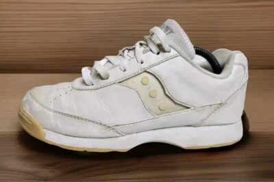 Saucony XT 600 Trainers - Gold Trim All White Desigber Vintage Pro UK 5 EU 38  - Image 1 of 4