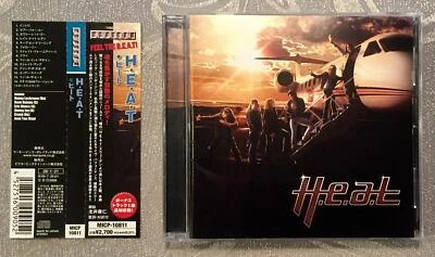 H.E.A.T. - S/T + 1 Bonus Track (Original Japan CD w/OBI) MICP-10811 Skid Row - Image 1 of 3