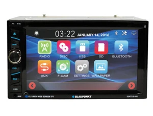 Blaupunkt Seattle660 2 DIN 6.2" Touch Screen DVD/BT Car Audio Stereo - Picture 1 of 3