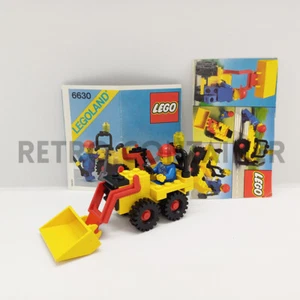 Lego Vintage 100% Complete Set 6630 - Bucket Loader - Vintage Town (1981) - Picture 1 of 1