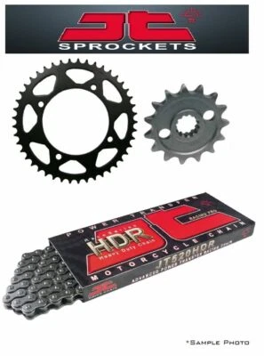 Kit de cadena y piñón Kawasaki KLX125 03-06 JT y JT 428HDR 14/51 Foto 1 de 4