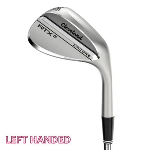 Cleveland RTX 6 Zipcore TS Lob Wedge 60.10 Mid Steel Wedge Flex LH J2695 - Picture 1 of 4