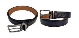 Men's Leather Belt Suit Belt - Picture 1 of 12