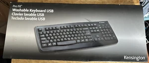 Kensington Pro Fit USB Washable Keyboard - Picture 1 of 5