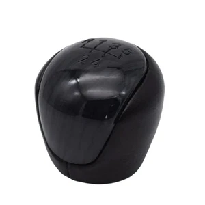 5 Speed Black PU Leather Shift Knob for Hyundai Elantra For I30 2008 2012 - Picture 1 of 8