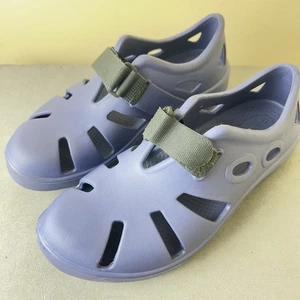 Oofos Oocandoo Schuhe Herren Größe 8 Damengröße 10 blau Erholung Sandalen Komfort - Bild 1 von 8