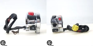 05 06 SUZUKI GSXR 1000 CHROME LEFT RIGHT CONTROL SWITCH - Picture 1 of 24