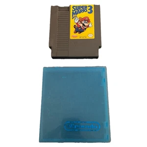 NES Super Mario Bros. 3 Left Bros. Variante (1990) nur Wagen, getestet mit Muschelkoffer - Bild 1 von 7