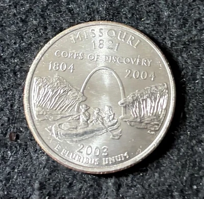 2003 D Missouri Statehood Quarter Circulated - Image 1 of 2