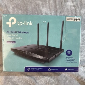 TP-Link Archer A7 AC1750 router Gigabit wireless dual band - nero nuovissimo - Foto 1 di 2