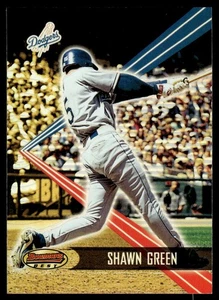 2001 Bowman's Best Shawn Green Los Angeles Dodgers #37 - Picture 1 of 2
