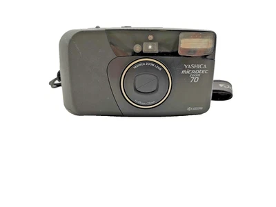 Yashica Microtec Zoom 70 35mm Film Camera Untested   B6  G52 - Image 1 of 4
