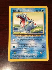 Pokemon Neo Genesis 81/111 Totodile - Picture 1 of 2