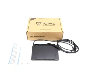 New Topaz T-S461-HSB-R 1x5 Electronic Signature Pad USB with Cover - Picture 1 of 10