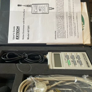 Extech 407355-NIST Noise Dosimeter/Datalogger with PC Interface and NIST - Picture 1 of 4