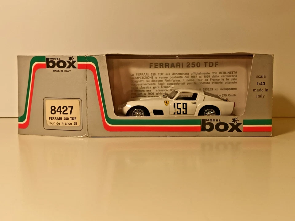 FERRARI 250 TDF Tour de France 59 - MODEL BOX 8427 - scala 1/43 - Immagine 1 di 4