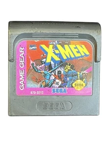 X-Men Sega Game Gear Authentic Cartridge Vintage 1994 Xmen Retro Marvel Comics - Picture 1 of 4