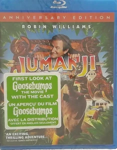 ✬ Jumanji Goosebumps - Blu-Ray/BD -  BRAND NEW SEALED - NTSC ✬ - Picture 1 of 2