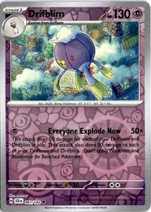 Drifblim Uncommon SV07: Stellar Crown 061/142 NM - Picture 1 of 2