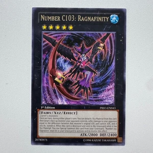 Number C103: Ragnafinity - PRIO-EN043 | 1st Edition Rare NM YuGiOh - Picture 1 of 1