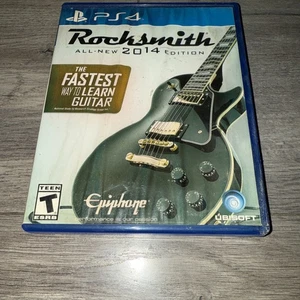 Rocksmith Edizione 2014 (PS4 PlayStation 4, 2016) senza cavo solo gioco completo CIB - Foto 1 di 4