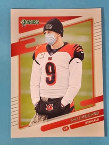 2021 Panini Donruss Joe Burrow Cincinnati Bengals #211 - Picture 1 of 2
