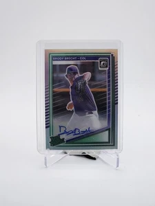 Panini Donruss Optic Rated Prospects Brody Brecht 2025 automático - Imagen 1 de 2
