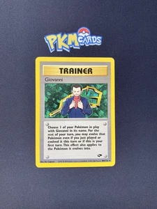 Pokémon TCG Giovanni Gym Challenge 104/132 Regular Rare MP. - Picture 1 of 5