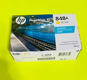 Original HP 848A Tintenpatrone Gelb für Pagewide XL 5100 6000 (01/24) OEM - Bild 1 von 2