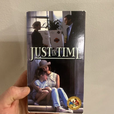 JUST IN TIME (VHS,1992) SLIP SLEEVE FEATURE FILMS FOR FAMILIES Used - Image 1 of 3