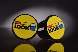 Look Handlebar End Plugs, Bar End Caps, endcaps black new - Picture 1 of 1