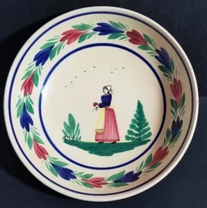 HB Quimper Large Serving Bowl - Picture 1 of 10