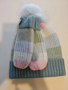 West Loop Kids Hat and Glove Set One Size - Picture 1 of 4