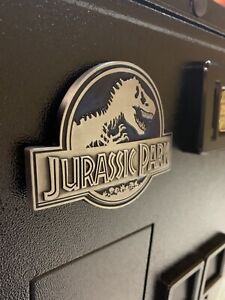 Custom Jurassic Park Flipperautomat Metall Münze Tür Mod