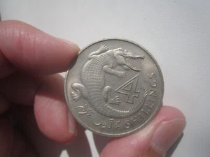Gambia 4 Shillings 1966 - Bild 1 von 2
