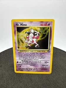 Mr. Mime 6/64 Holo Card Jungle Set 1999 Pokemon WOTC - Picture 1 of 22