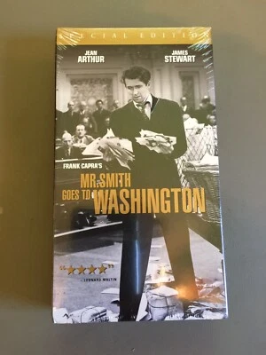 Mr. Smith Goes to Washington VHS James Stewart Special Edition BNIB Sealed Foto 1 de 2