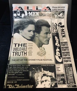 Alla Sydney movie flyer, circa 1989, Australia, pop culture, film, ephemera - Picture 1 of 2
