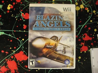 Blazing Angels Squadrons of WWII WW2 Nintendo Wii Fighter Plane Game - Image 1 of 3