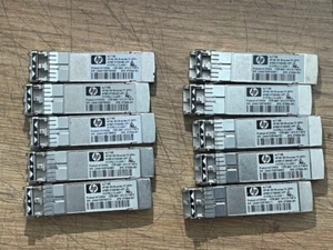 10x HP AJ716B HP 8G SW B-Series FC SFP+ AFBR-57D9AMZ-HP7 SPS: 670504-001 - Afbeelding 1 van 4